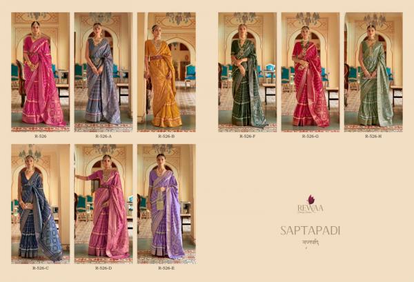 Rewaa Saptapadi Designer Patola Silk Saree Collection